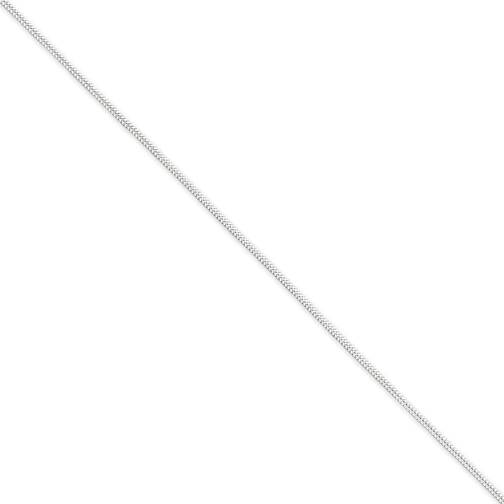 Lovely Rita's Bracelets Size 7 Silver Polished 1.20-mm Round Snake Chain