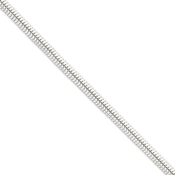 Lovely Rita's Bracelets Size 7 Silver Polished 4.00-mm Round Snake Chain