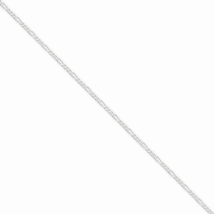 Lovely Rita's Bracelets Size 7 Sterling Silver Figaro Chain 1.75MM