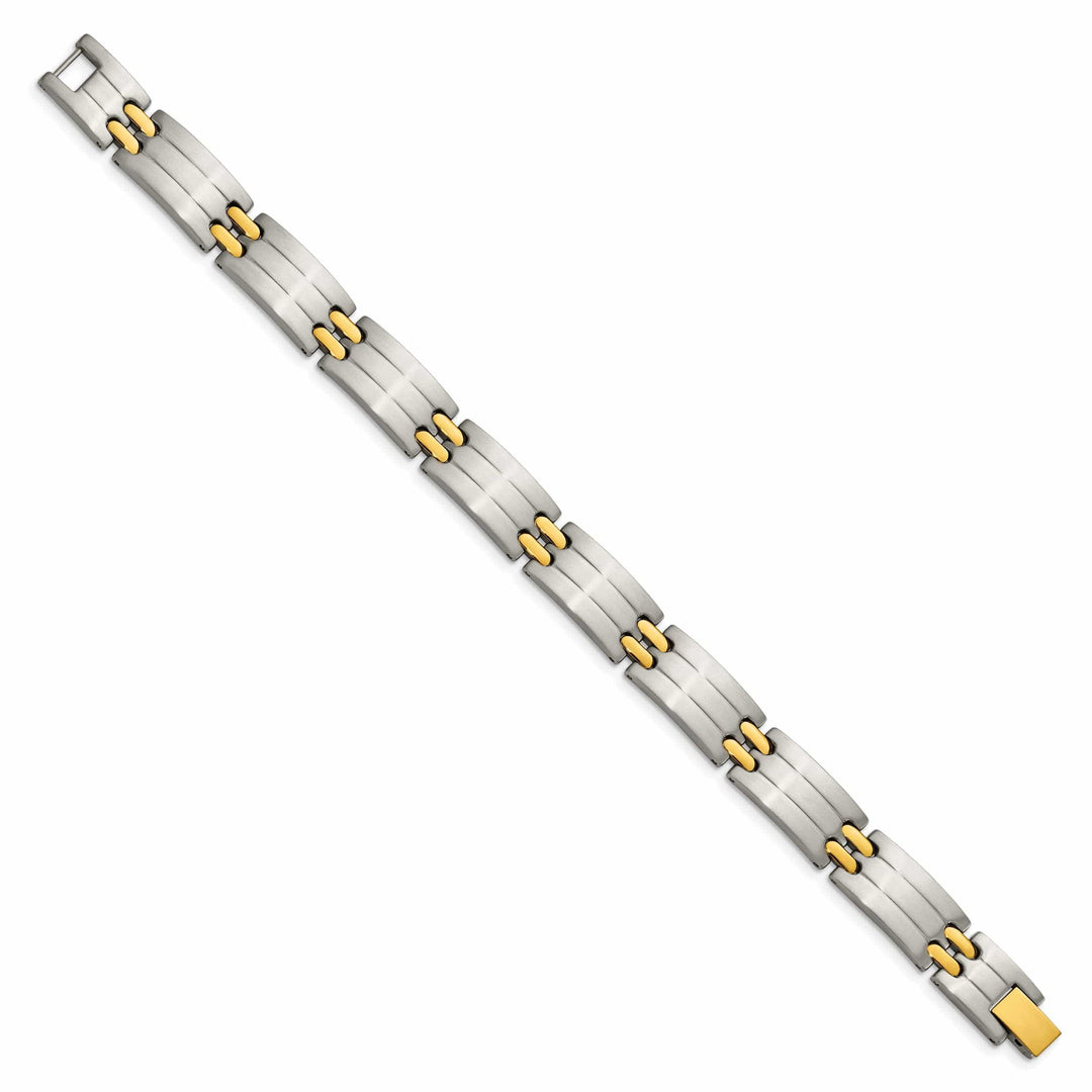 Chisel Bracelets Stainless Steel 24k Gold Fold Over Bracelet