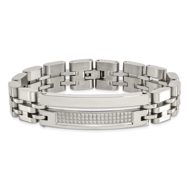 Chisel Bracelets Stainless Steel Brushed Polished Bracelet