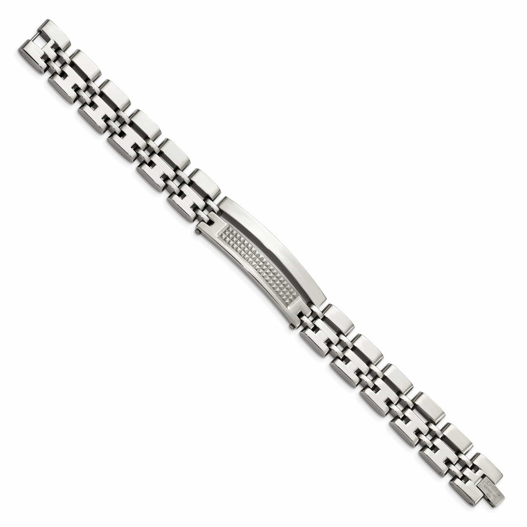 Chisel Bracelets Stainless Steel Brushed Polished Bracelet