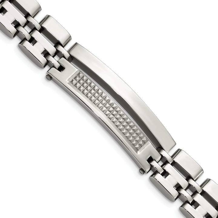 Chisel Bracelets Stainless Steel Brushed Polished Bracelet