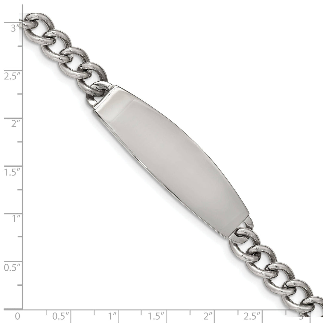 Chisel Bracelets Stainless Steel Engraveable ID Bracelet