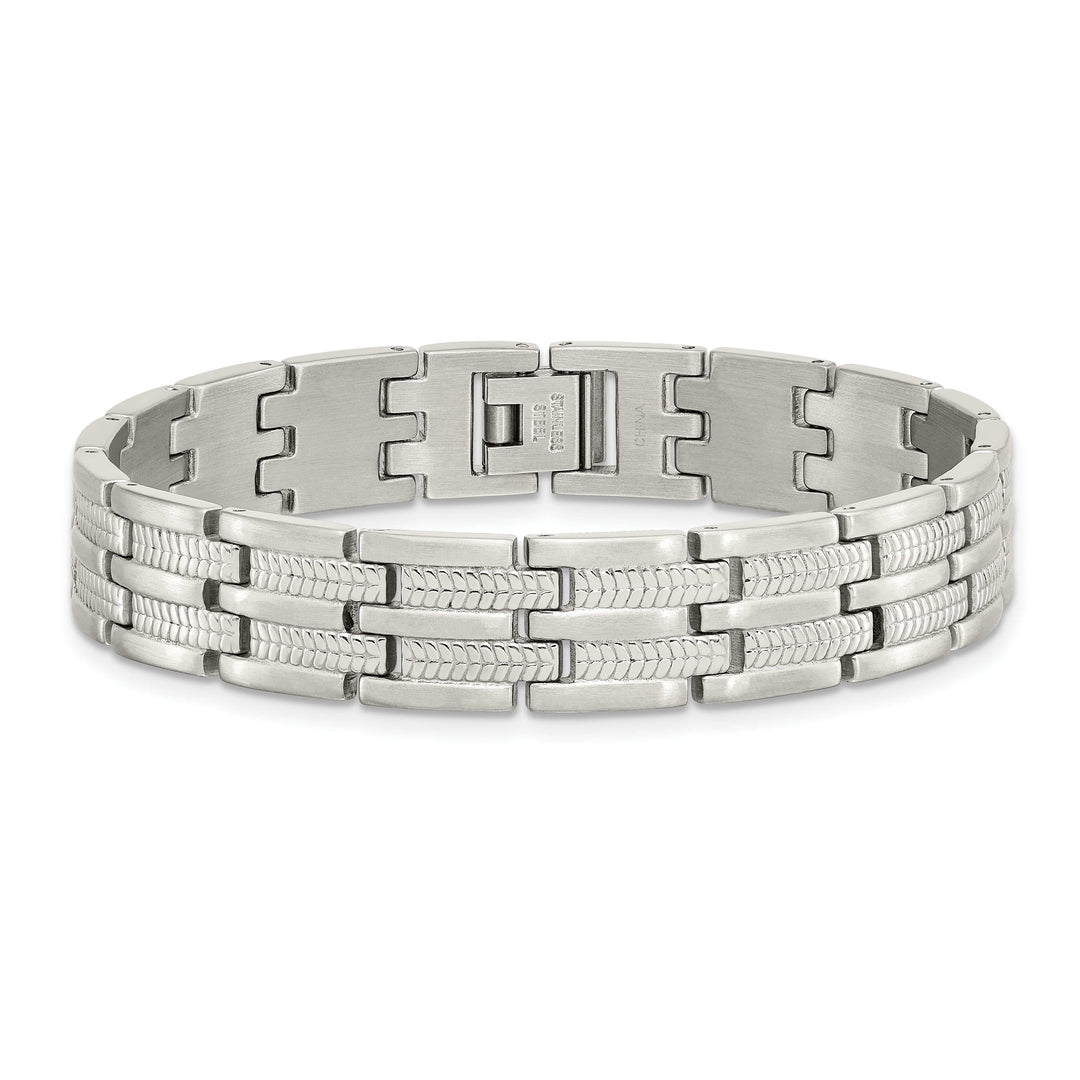 Chisel Bracelets Stainless Steel Fold Over Bracelet
