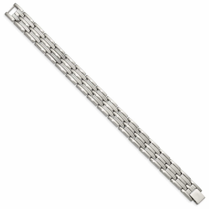 Chisel Bracelets Stainless Steel Fold Over Bracelet