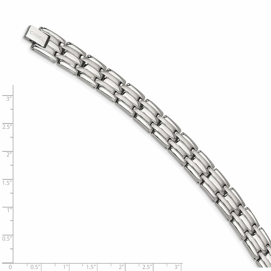 Chisel Bracelets Stainless Steel Fold Over Bracelet