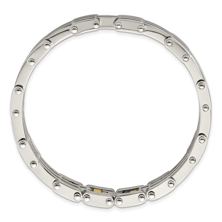 Chisel Bracelets Stainless Steel Fold Over Bracelet