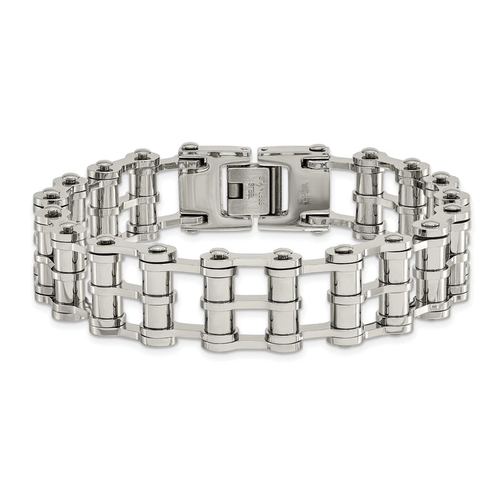 Chisel Bracelets Stainless Steel Fold Over Bracelet