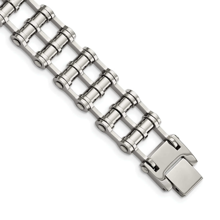 Chisel Bracelets Stainless Steel Fold Over Bracelet