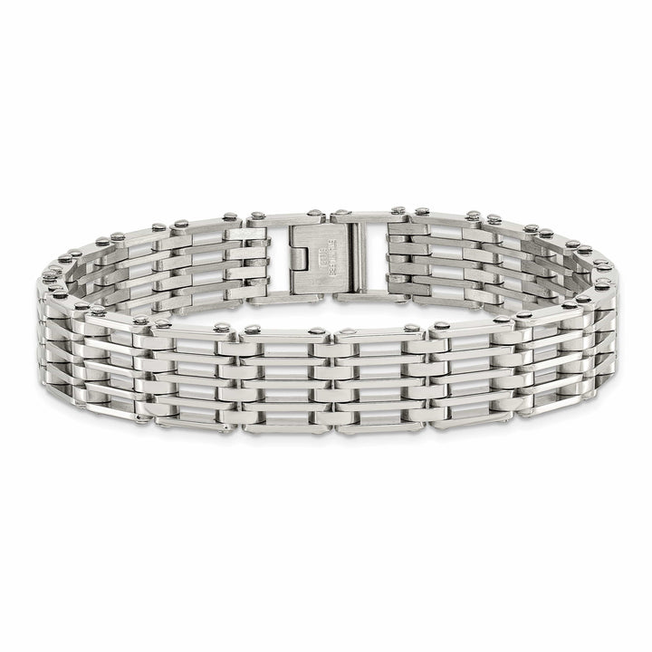 Chisel Bracelets Stainless Steel Fold Over Bracelet