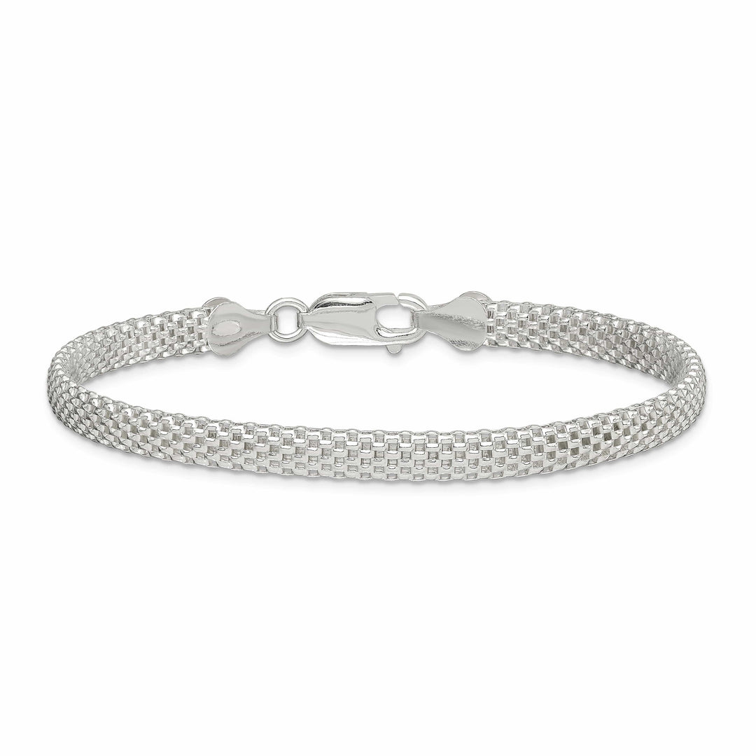 Lovely Rita's Bracelets Sterling Silver 5MM Mesh Bracelet