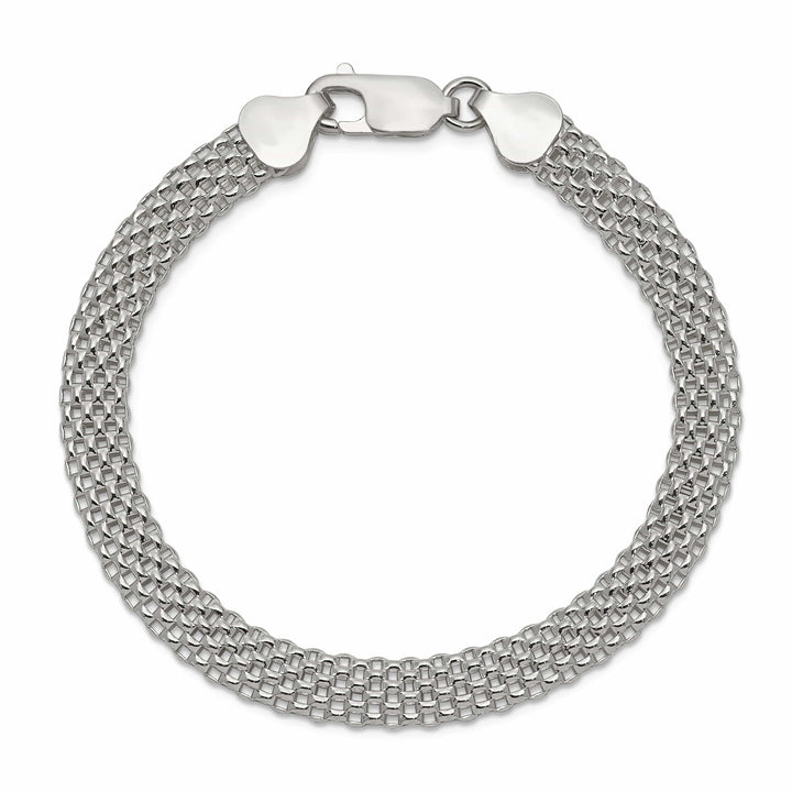 Lovely Rita's Bracelets Sterling Silver 6MM Mesh Bracelet