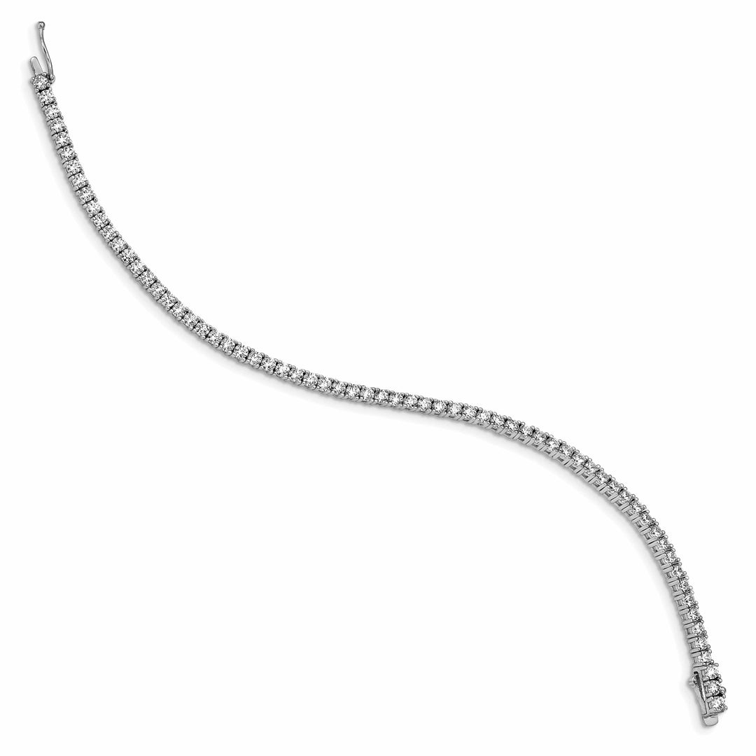 Sterling Shimmer Bracelets Sterling Silver CZ 7 inch Bracelet