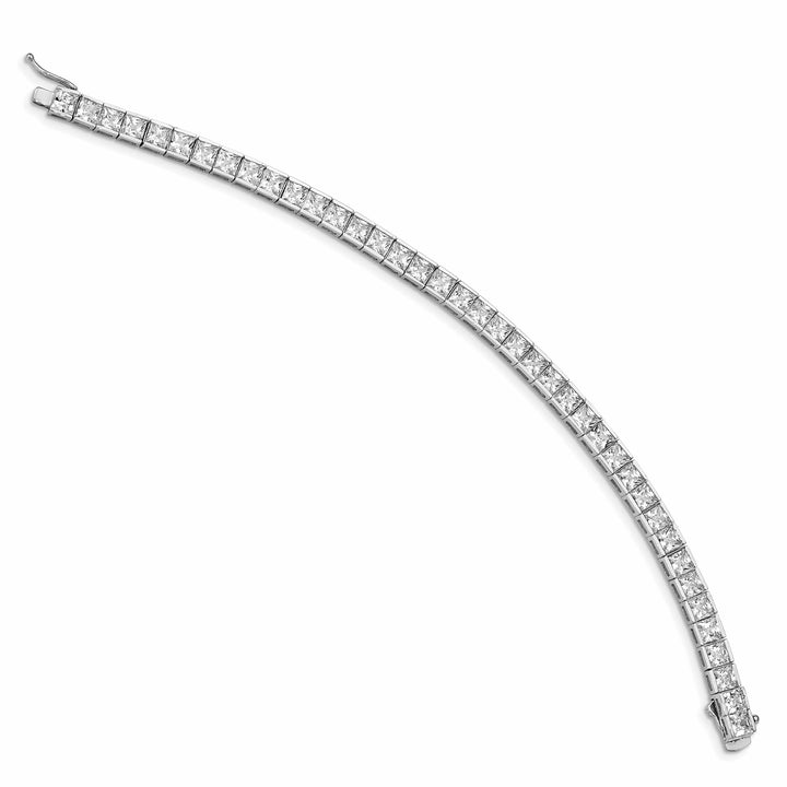 Sterling Shimmer Bracelets Sterling Silver CZ 7 inch Bracelet