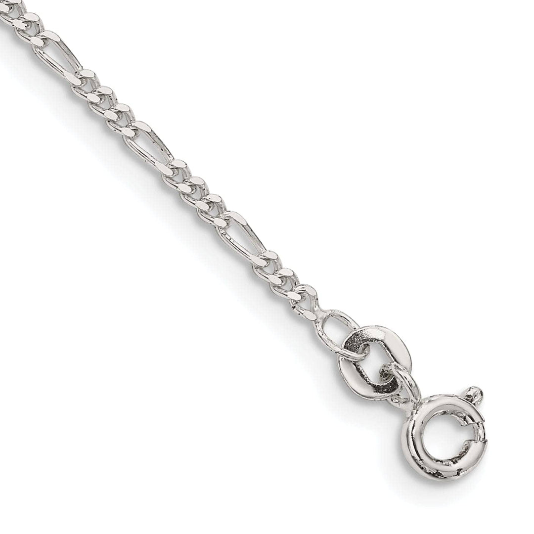 Lovely Rita's Bracelets Sterling Silver Figaro Chain 1.75MM