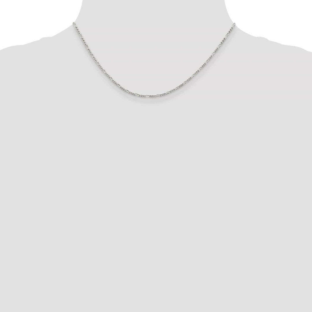 Lovely Rita's Bracelets Sterling Silver Figaro Chain 1.75MM