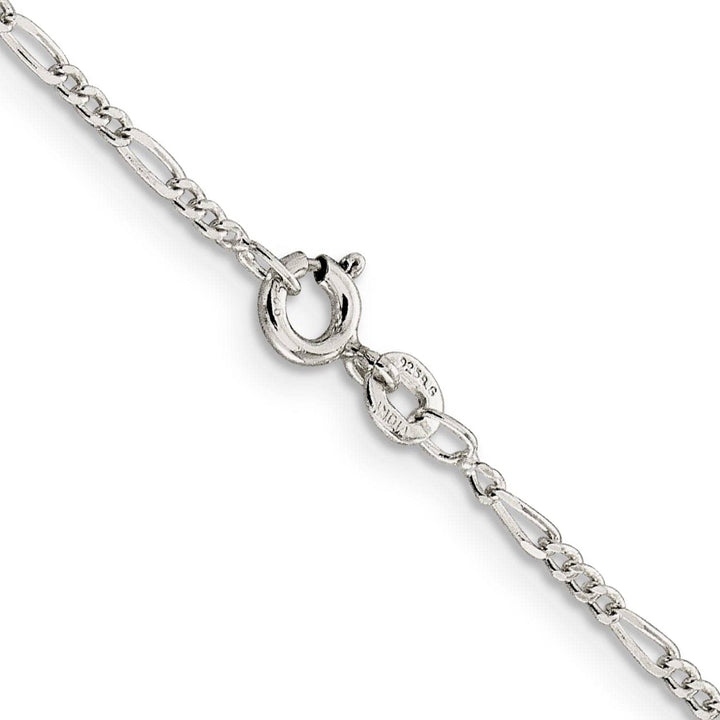 Lovely Rita's Bracelets Sterling Silver Figaro Chain 1.75MM
