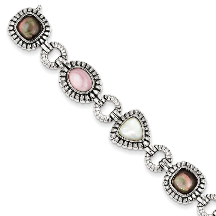 Shey Couture Bracelets Sterling Silver Mother of Pearl Bracelet