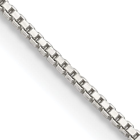 Lovely Rita's Bracelets Sterling Silver Polish 0.90-mm Solid Box Chain