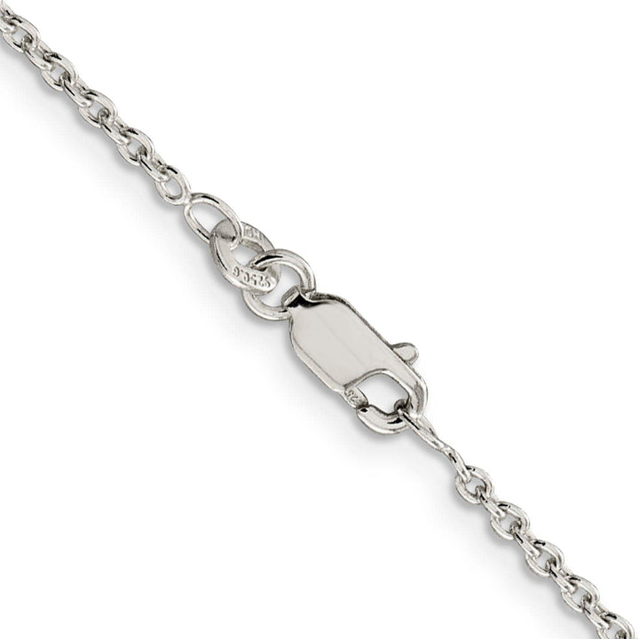 Lovely Rita's Bracelets Sterling Silver Polished 1.95-mm Cable Chain