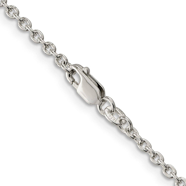Lovely Rita's Bracelets Sterling Silver Polished 2.25-mm Cable Chain