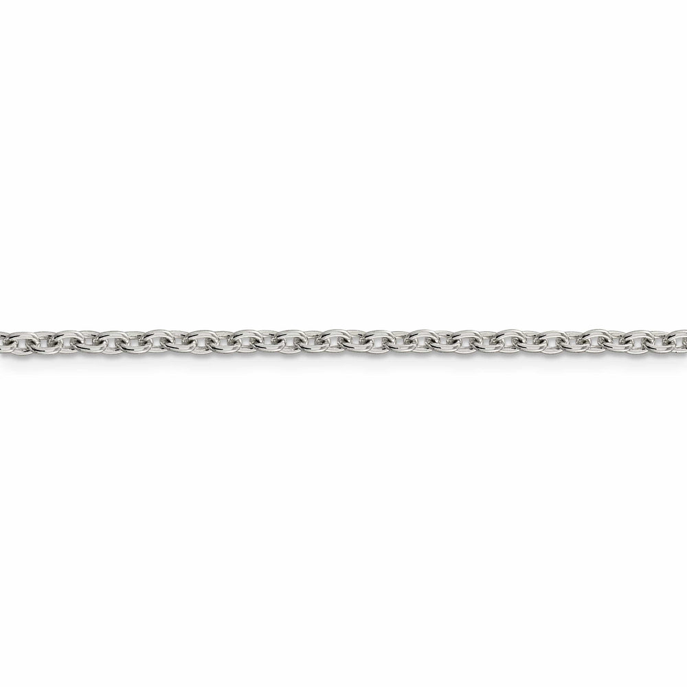 Lovely Rita's Bracelets Sterling Silver Polished 2.75-mm Cable Chain