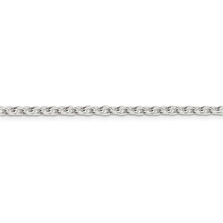 Lovely Rita's Bracelets Sterling Silver Polished 3.50-mm Cable Chain