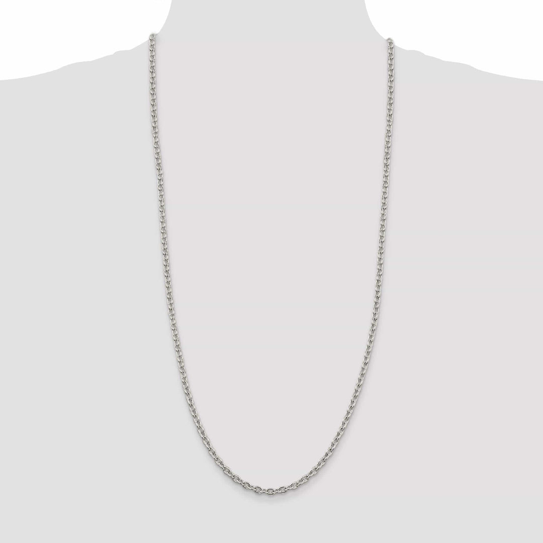 Lovely Rita's Bracelets Sterling Silver Polished 4.50-mm Cable Chain