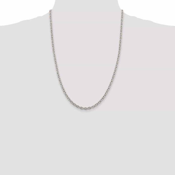 Lovely Rita's Bracelets Sterling Silver Polished 4.50-mm Cable Chain