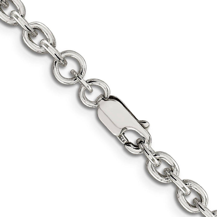 Lovely Rita's Bracelets Sterling Silver Polished 4.50-mm Cable Chain