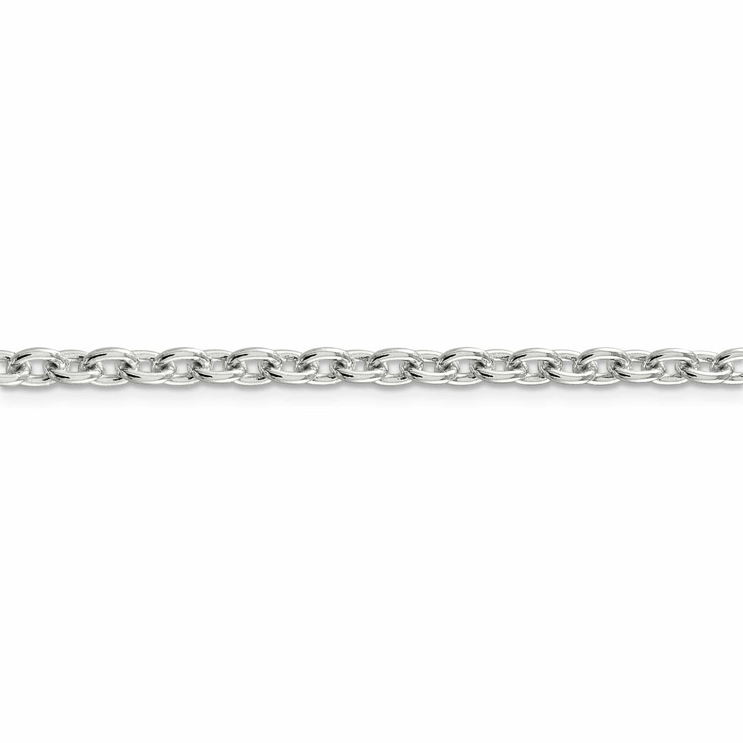 Lovely Rita's Bracelets Sterling Silver Polished 4.50-mm Cable Chain