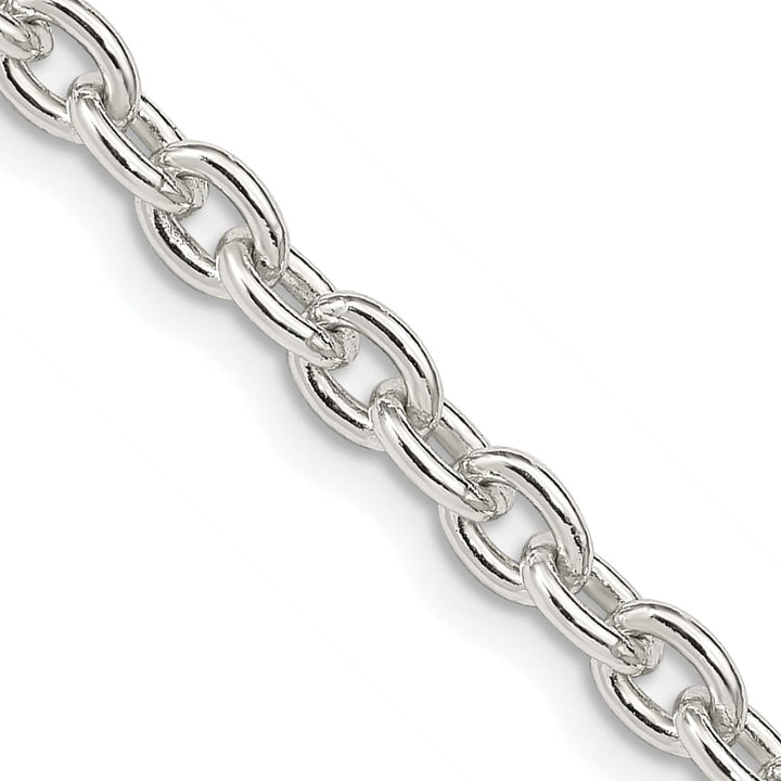 Lovely Rita's Bracelets Sterling Silver Polished 4.50-mm Cable Chain