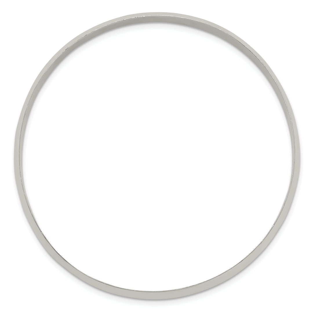 Lovely Rita's Bracelets Sterling Silver Solid Slip-On Bangle Bracelet