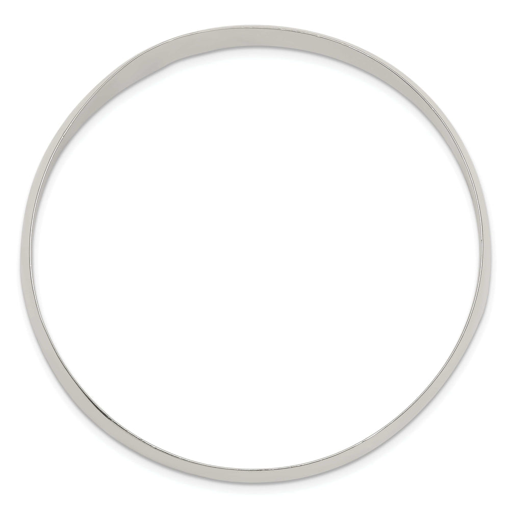 Lovely Rita's Bracelets Sterling Silver Solid Slip-On Bangle Bracelet