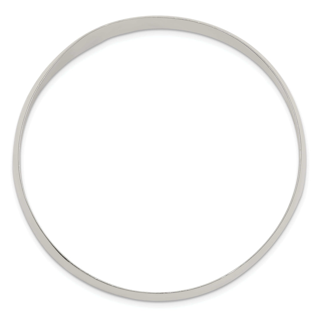 Lovely Rita's Bracelets Sterling Silver Solid Slip-On Bangle Bracelet