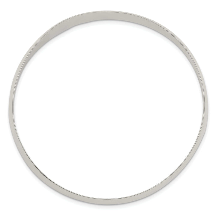 Lovely Rita's Bracelets Sterling Silver Solid Slip-On Bangle Bracelet