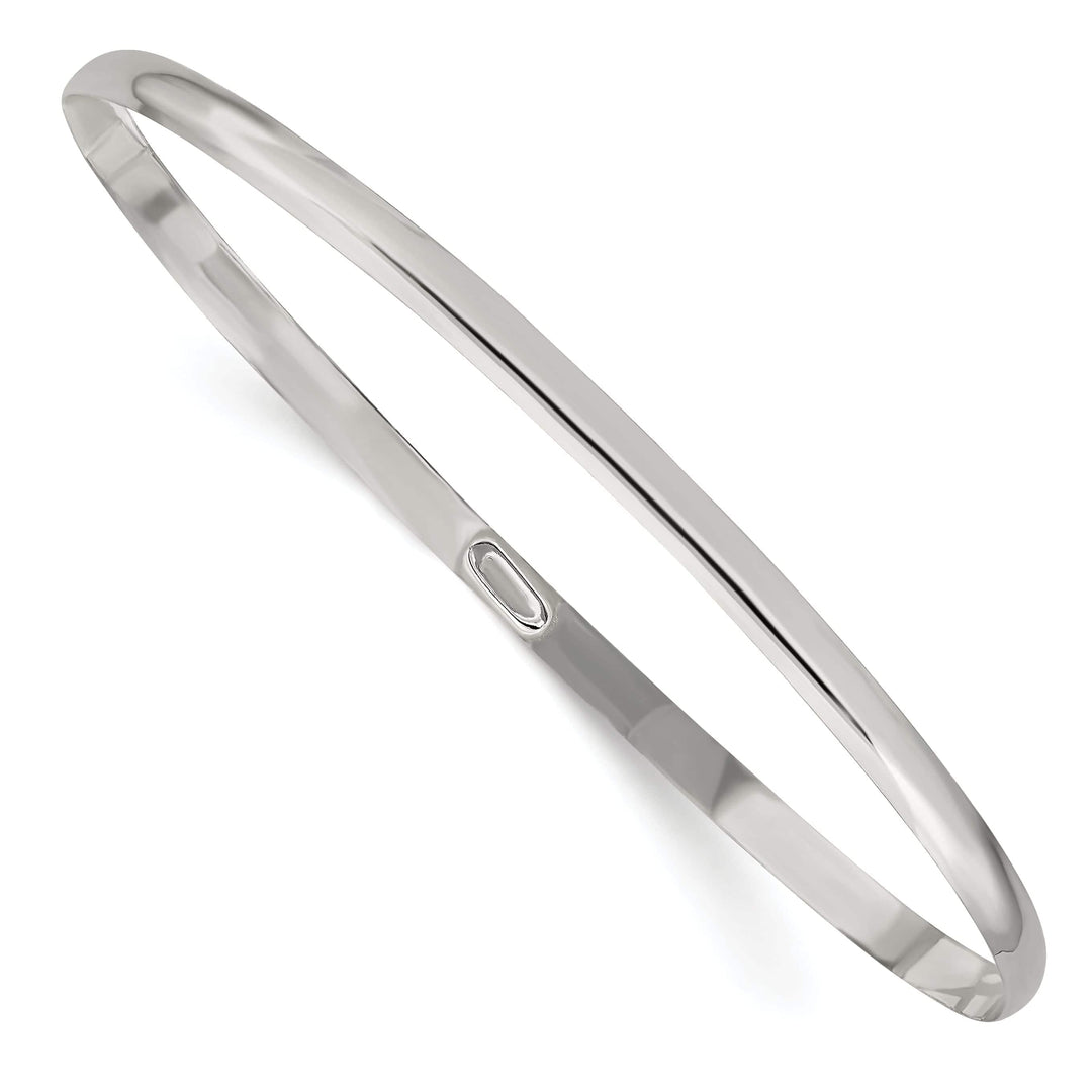 Lovely Rita's Bracelets Sterling Silver Solid Slip-On Bangle Bracelet