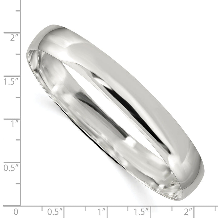 Lovely Rita's Bracelets Sterling Silver Solid Slip-On Bangle Bracelet
