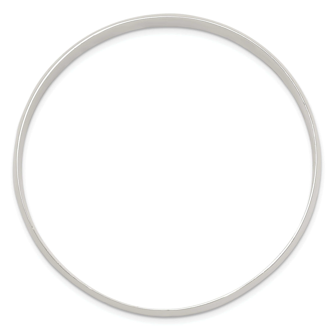 Lovely Rita's Bracelets Sterling Silver Solid Slip-On Bangle Bracelet