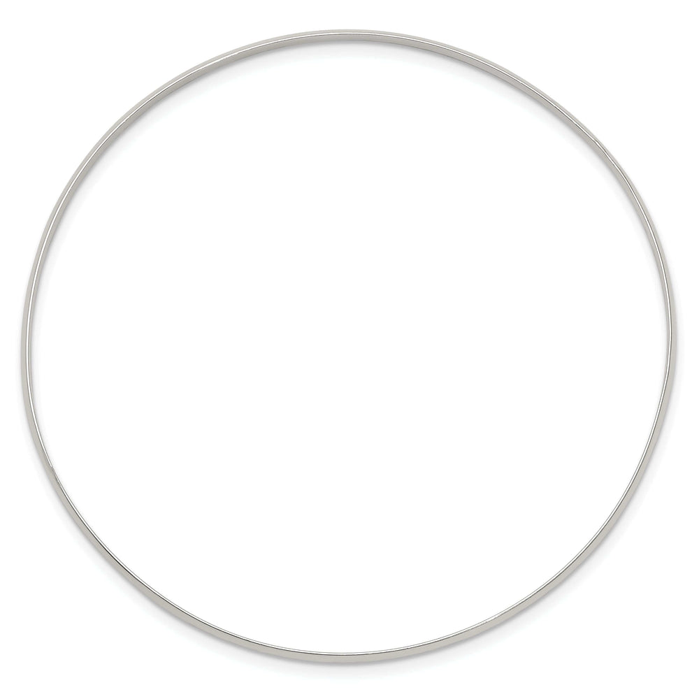 Lovely Rita's Bracelets Sterling Silver Solid Slip-On Bangle Bracelet