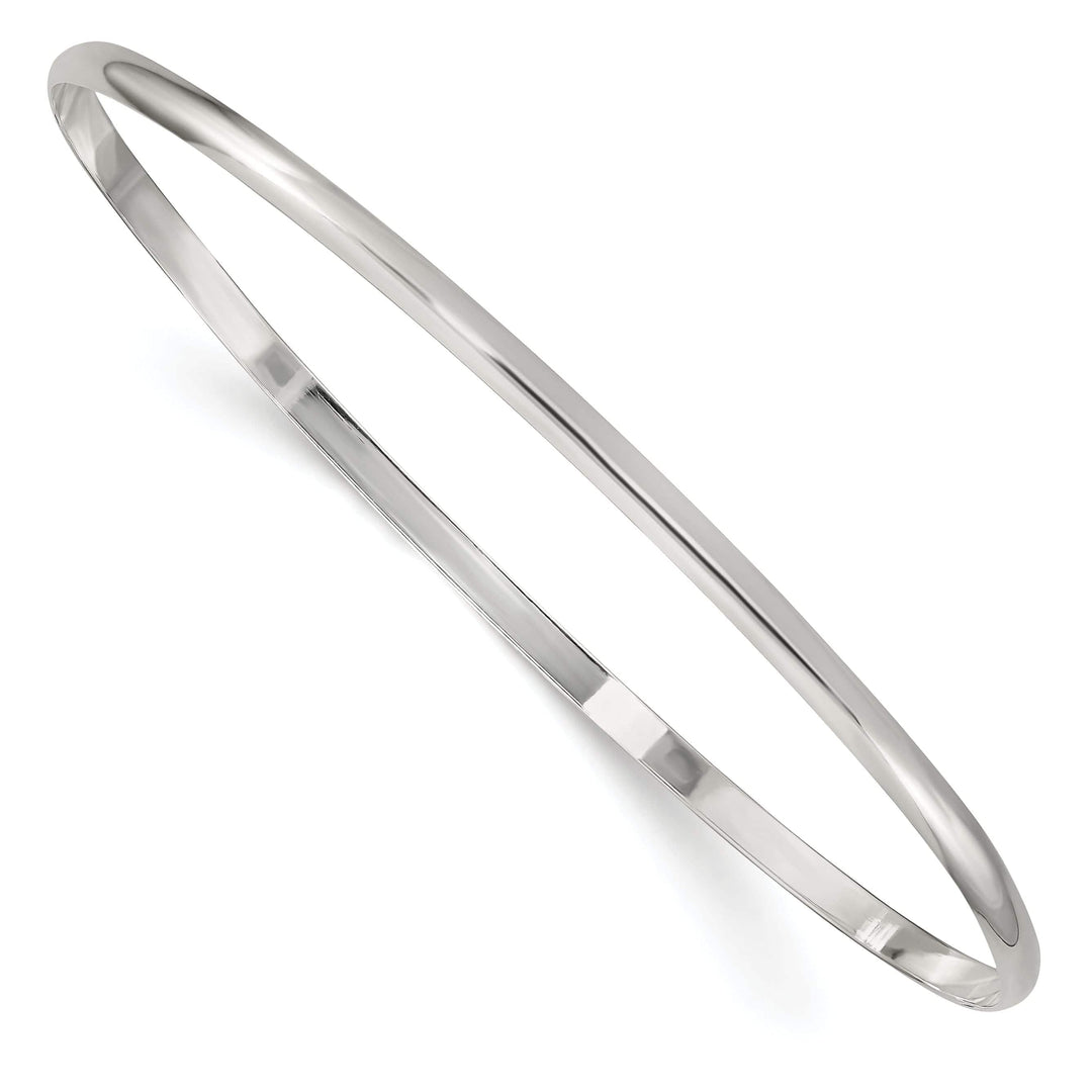 Lovely Rita's Bracelets Sterling Silver Solid Slip-On Bangle Bracelet