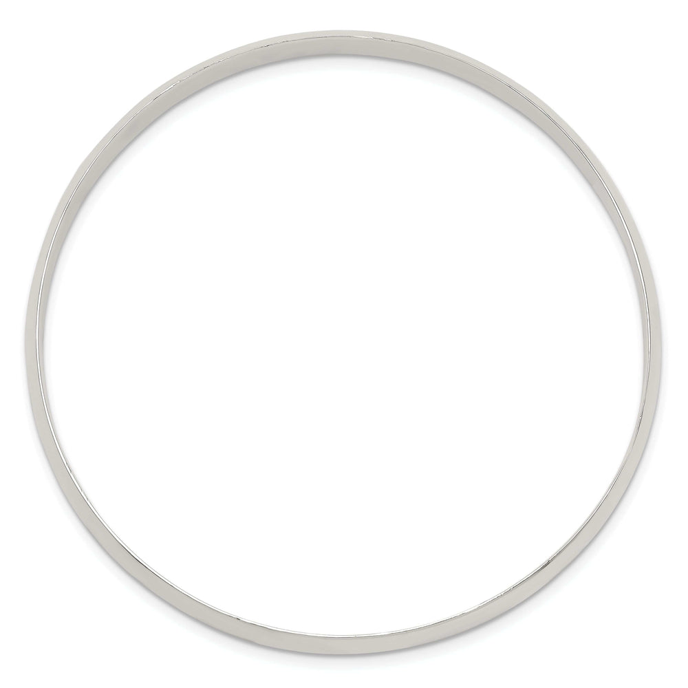 Lovely Rita's Bracelets Sterling Silver Solid Slip-On Bangle Bracelet