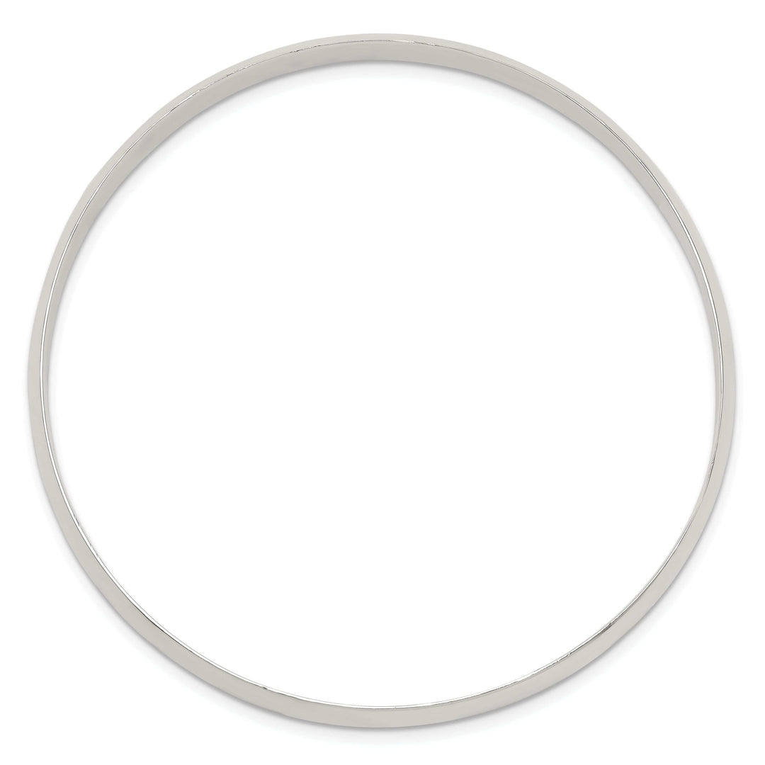 Lovely Rita's Bracelets Sterling Silver Solid Slip-On Bangle Bracelet