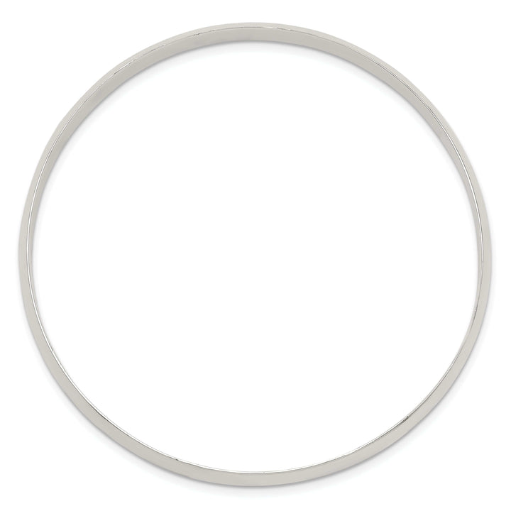 Lovely Rita's Bracelets Sterling Silver Solid Slip-On Bangle Bracelet