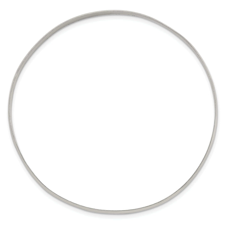 Lovely Rita's Bracelets Sterling Silver Solid Slip-On Bangle Bracelet