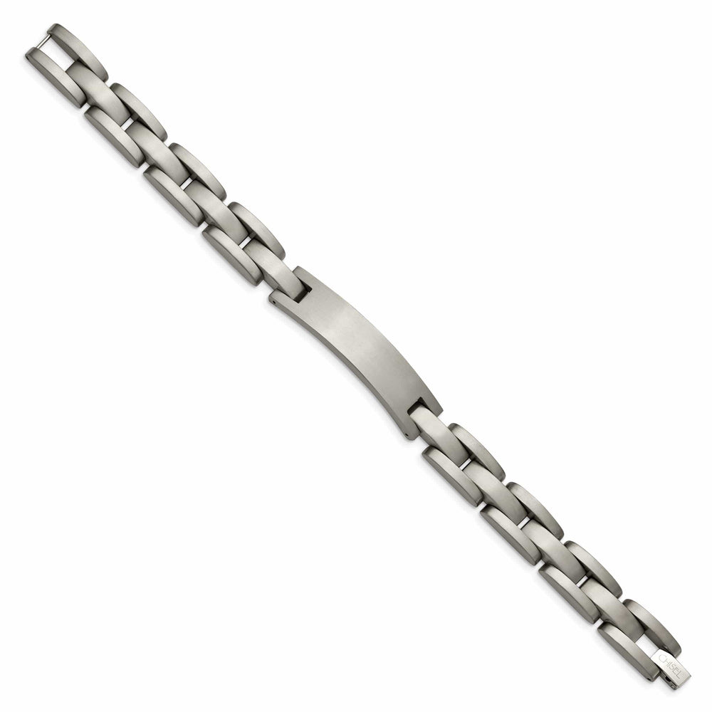 Chisel Bracelets Titanium Brushed I.D Hypoallergenic Bracelet