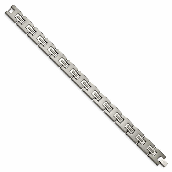 Chisel Bracelets Titanium Brushed Polished Hypoallergenic Bracelet