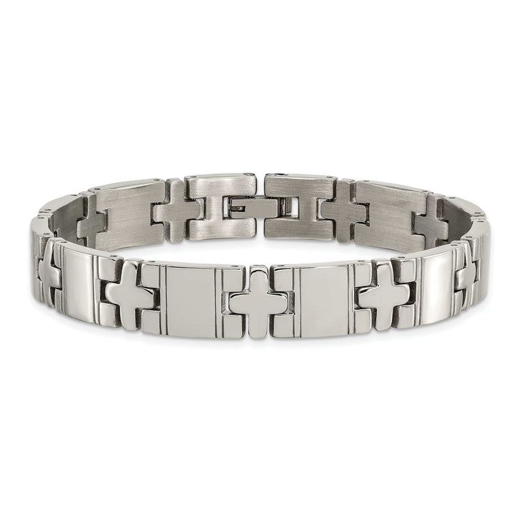 Chisel Bracelets Titanium Polished Hypoallergenic Bracelet