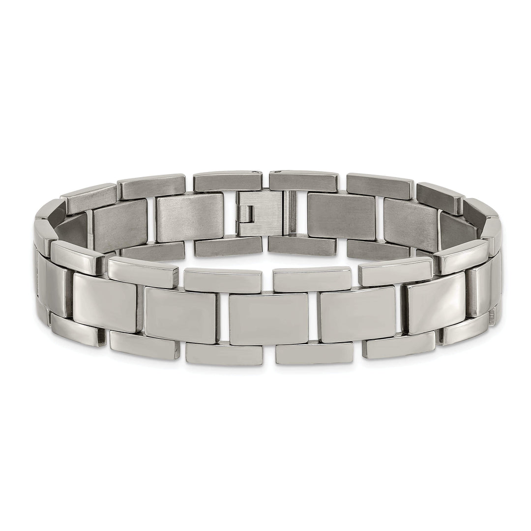 Chisel Bracelets Titanium Polished Hypoallergenic Bracelet